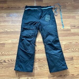 Obermeyer Black Cargo Pants Durable Outdoor Wear